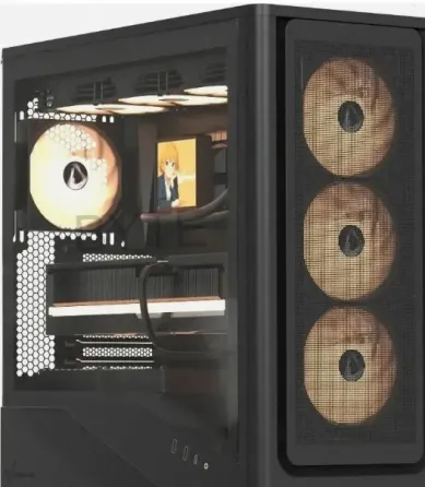 Корпус Formula Air Power g9 pa Duo, Midi-tower, Без бп, Черный - арт:6819 Макеевка