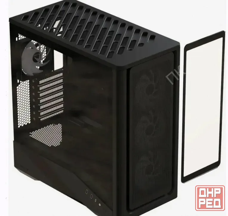 Корпус Formula Air Power g9 pa Duo, Midi-tower, Без бп, Черный - арт:6819 Макеевка - изображение 3