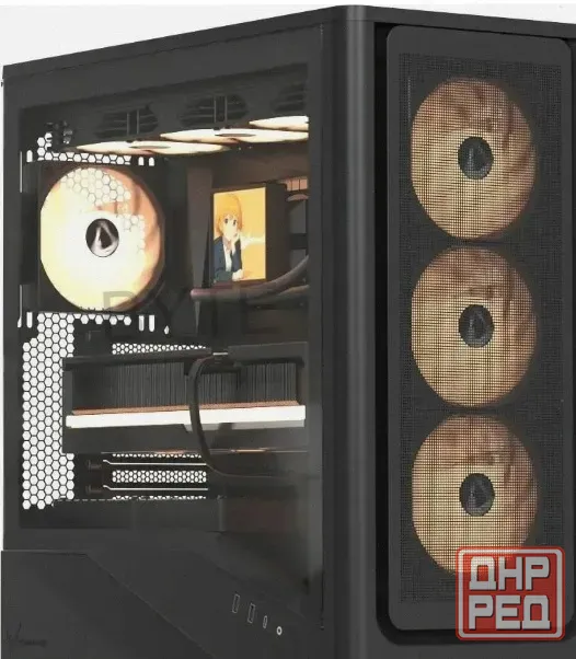 Корпус Formula Air Power g9 pa Duo, Midi-tower, Без бп, Черный - арт:6819 Макеевка - изображение 2