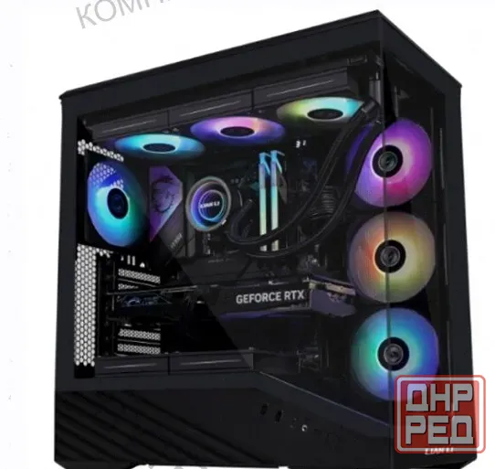 Корпус Lian li v100 (g99.v100x.r1) / Black / Mid-tower, tg - арт:8627 Макеевка - изображение 3