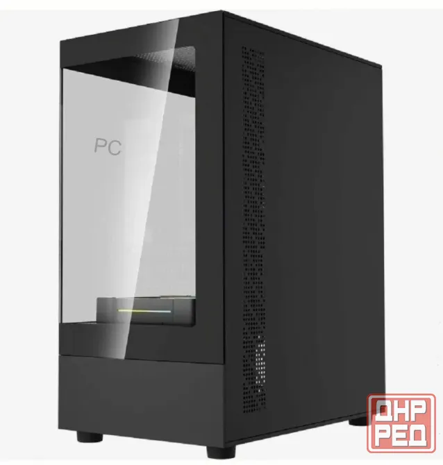 Корпус Powercase Vision Micro m1 Argb, Tempered Glass, 3x 120mm Argb Fans, чёрный, Matx c - арт:9171 Макеевка - изображение 4