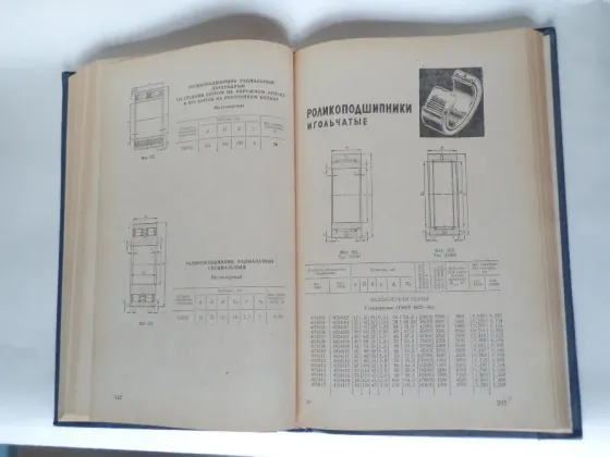 Книга "Подшипники качения. Каталог-справочник" Донецк
