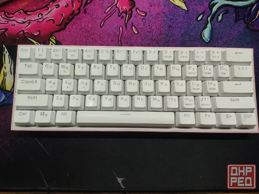 Продам клавиату Redragon Fizz K617R Донецк - изображение 1