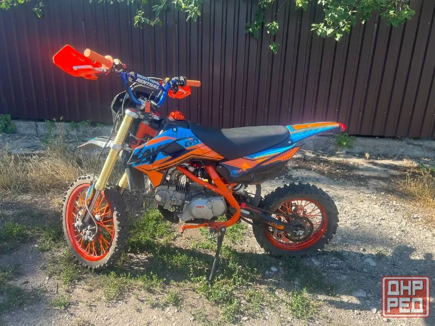 Продам пит-байк Kayo Evo K125EM 17/14 KRZ Донецк - изображение 2