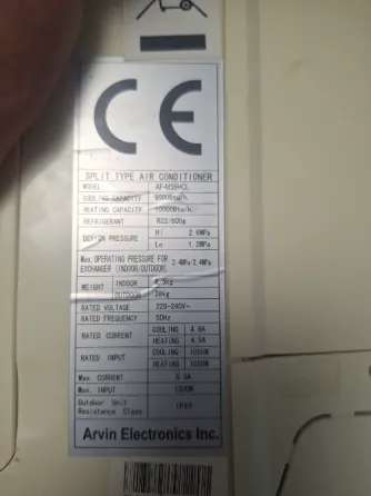 Продам кондиционер бу в комплекте. Донецк