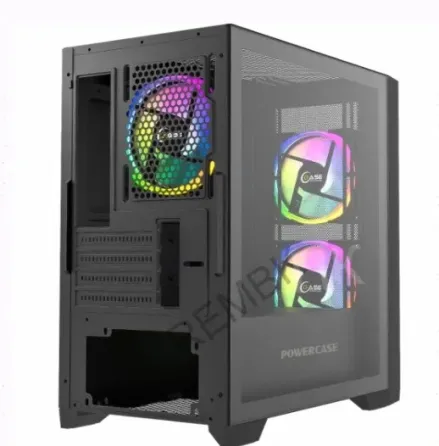 Корпус Powercase Alisio Micro z3b Argb, Черный (camzb-a3) - арт:1492 Донецк