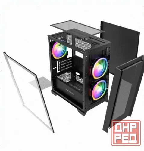 Корпус Powercase Alisio Micro z3b Argb, Черный (camzb-a3) - арт:1492 Донецк - изображение 2