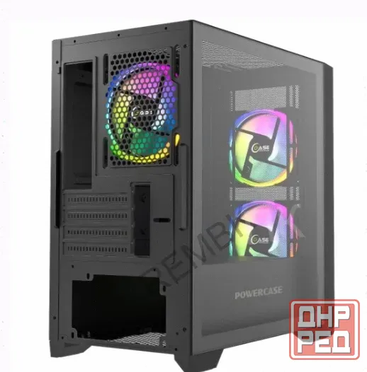 Корпус Powercase Alisio Micro z3b Argb, Черный (camzb-a3) - арт:1492 Донецк - изображение 3