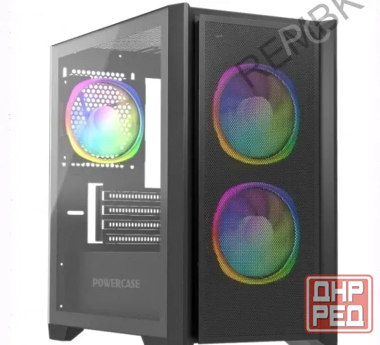 Корпус Powercase Alisio Micro z3b Argb, Черный (camzb-a3) - арт:1492 Донецк - изображение 1