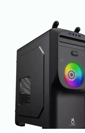 Корпус Mini-tower Zircon Cute Rabbit Micro-atx/mini-itx, Без бп, Черный - арт:9706 Донецк