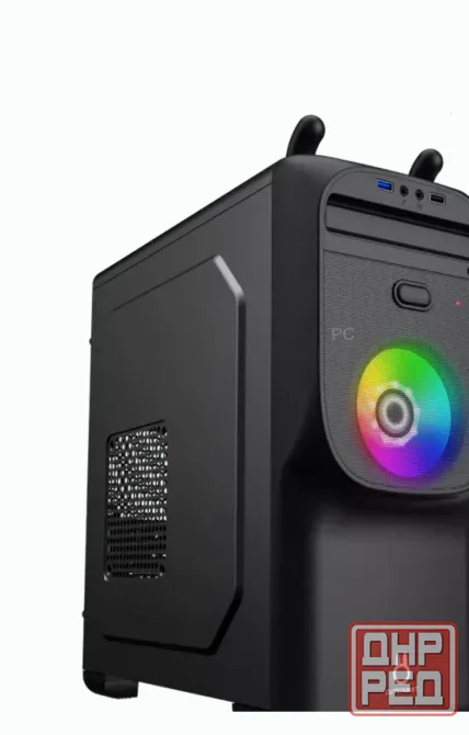 Корпус Mini-tower Zircon Cute Rabbit Micro-atx/mini-itx, Без бп, Черный - арт:9706 Донецк - изображение 1