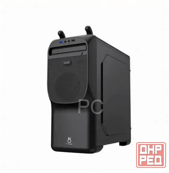 Корпус Mini-tower Zircon Cute Rabbit Micro-atx/mini-itx, Без бп, Черный - арт:9706 Донецк - изображение 4