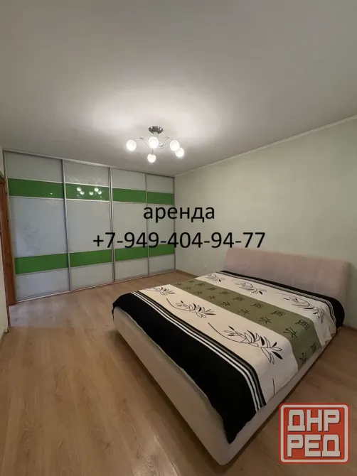 Вода круглосуточно ! Аренда 3 ком, медуниверситет, б-ца Калинина, ул. кап. Ратникова, Калининский р Донецк - изображение 2