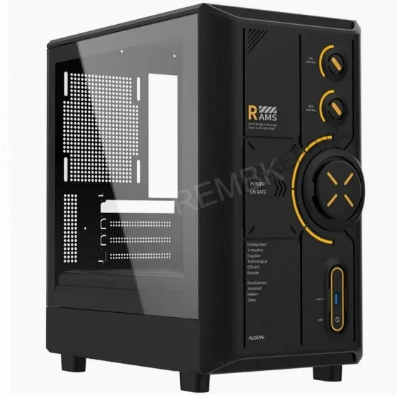 Корпус Для пк Alseye Rams 2.0 240-b, Черный as.07.0213 - арт:9339 Донецк