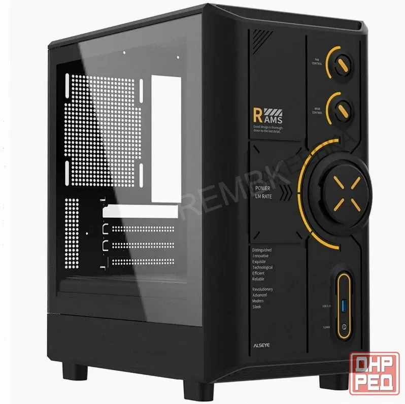 Корпус Для пк Alseye Rams 2.0 240-b, Черный as.07.0213 - арт:9339 Донецк - изображение 1