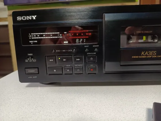 Кассетный топовый магнитофон "Sony"-KA3ES Донецк