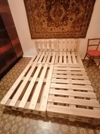 Кровать из поддонов 200х160 см Донецк