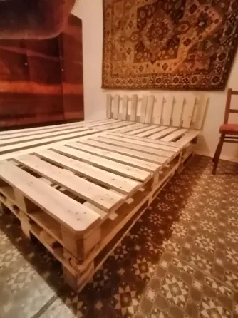 Кровать из поддонов 200х160 см Донецк