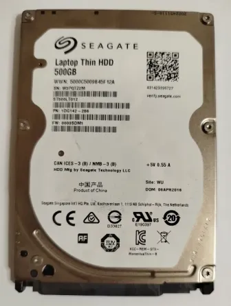 Жесткий диск 2.5" Seagate Momentus Thin 500 Гб Донецк
