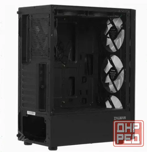Корпус Miditower Zalman n4 Black (atx, Window, 6xrgb Fan, Usb2.0 x2, Usb3.0x1, Без бп) - арт:4920 Донецк - изображение 2