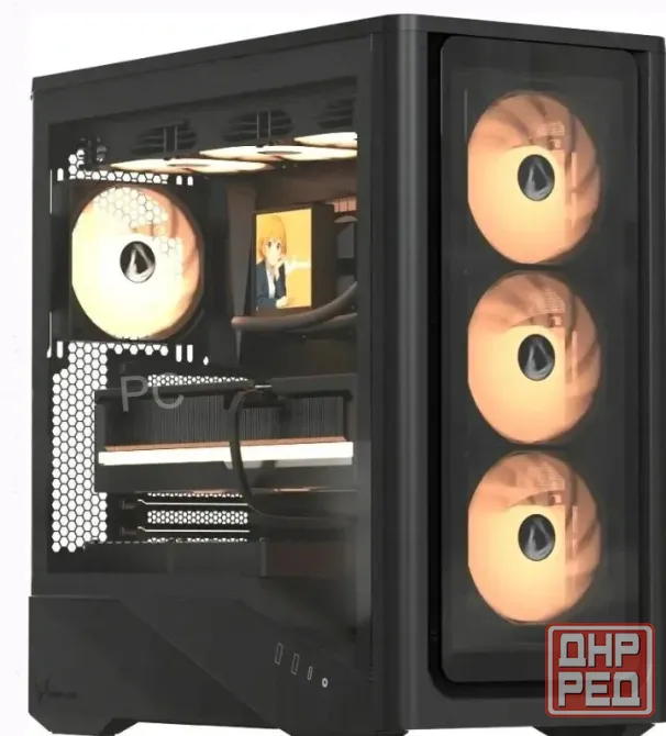 Корпус Formula Air Power g9 pa Duo, Midi-tower, Без бп, Черный - арт:5960 Донецк - изображение 1