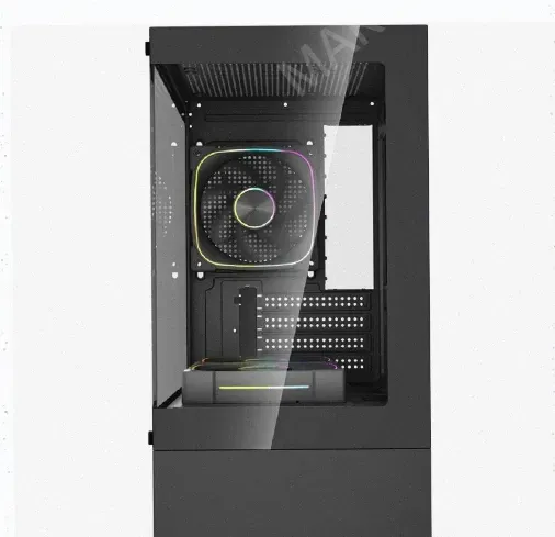 Корпус Powercase Vision Micro m1 Argb, Tempered Glass, 3x 120mm Argb Fans, чёрный, Matx c - арт:1087 Донецк