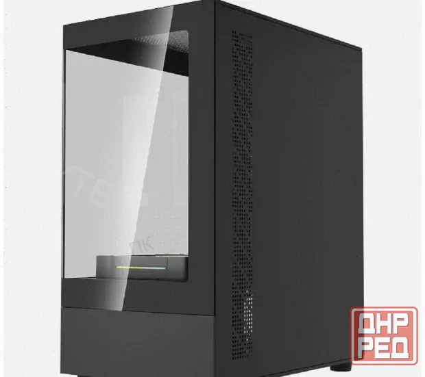 Корпус Powercase Vision Micro m1 Argb, Tempered Glass, 3x 120mm Argb Fans, чёрный, Matx c - арт:1087 Донецк - изображение 4