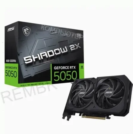 Видеокарта Msi Geforce Rtx 5050 Shadow 2x oc 8g - арт:4359 Донецк