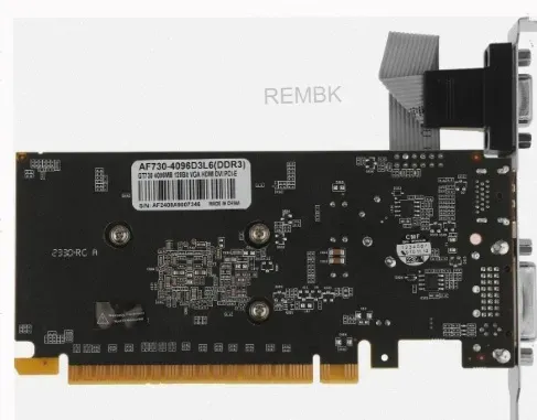 Видеокарта Afox Geforce gt 730 (af730-4096d3l6), 4 гб, Ddr3, 1333 Мгц - арт:6472 Донецк