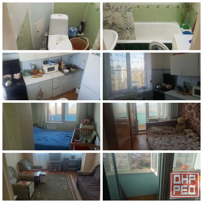 3-х к. кв. м-н Октябрьский, Капитальная 7/9 торг Макеевка - изображение 1