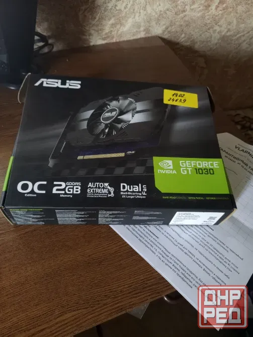 Видеокарта Asus PH-GT1030- 02Gb Донецк - изображение 1
