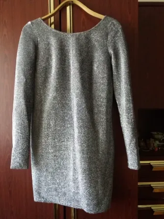 Продам платье люрекс серебро р. 42 s Донецк