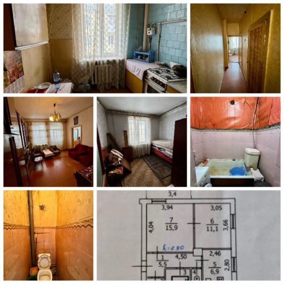 Продажа 2-х к. кв. пос. Бажанова торг Макеевка