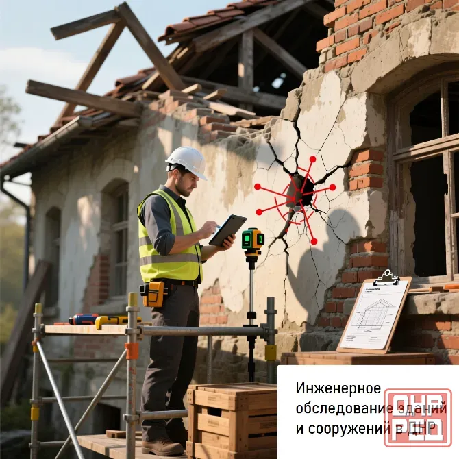 Обследование зданий и сооружений Донецк - изображение 1