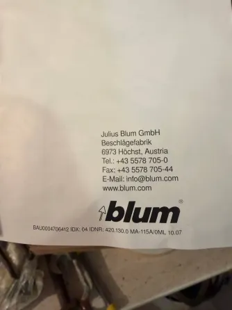 Выдвижной ящик blum австрия для кухни Донецк