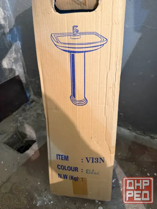 Пьедестал под раковину sanitary ware голубой Донецк - изображение 3