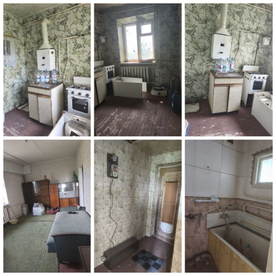 1-комнатная кв. пос. Ханженково, Больничный городок торг Макеевка