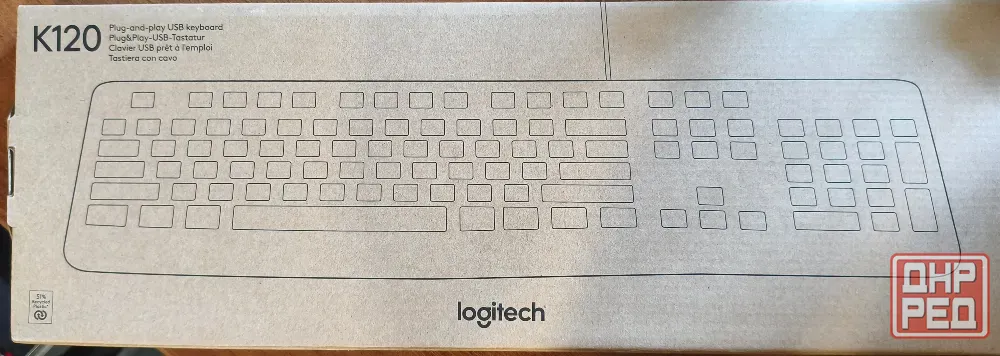 Клавиатура Logitech K120 Донецк - изображение 1