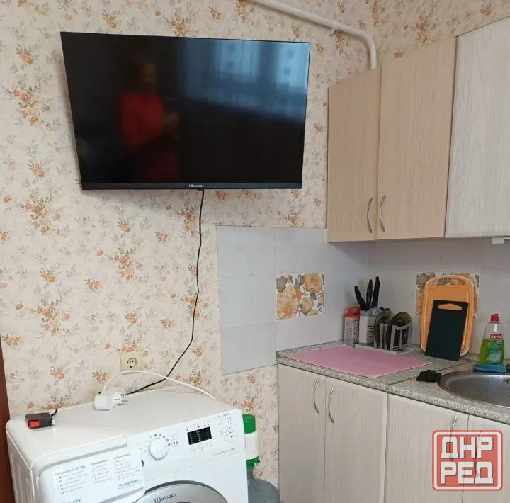 Сдаю просторную светлую однокомнатную квартиру в Ленинском районе с современной планировки. Донецк - изображение 5
