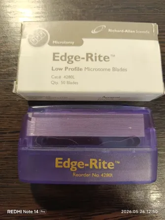 Низкопрофильные лезвия для микротома Edge-Rite Low Profile Microtome Blades 4280L Донецк