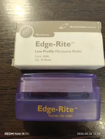Низкопрофильные лезвия для микротома Edge-Rite Low Profile Microtome Blades 4280L Донецк