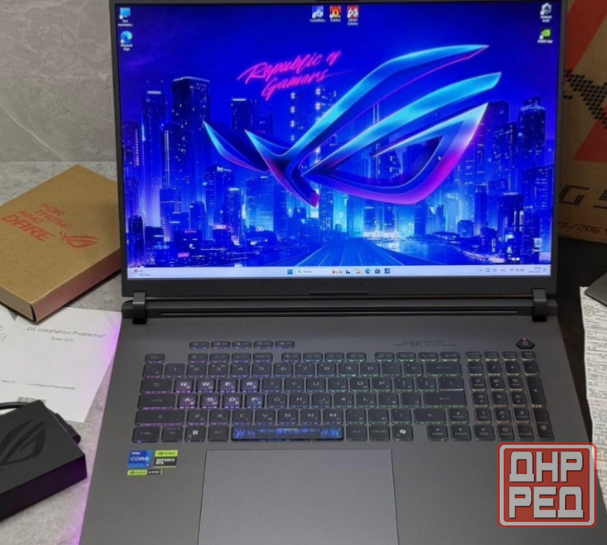 Срочно Новый 18 дюйм Asus Rog Strix 2026 3к 1 tb Луганск - изображение 2