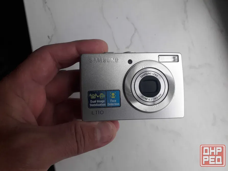 Фотоаппарат камера металл Samsung L110 8.2Mpx Донецк - изображение 2