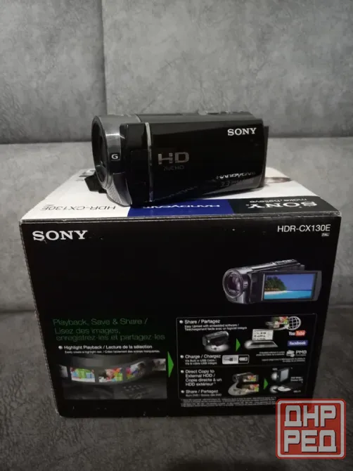 Видеокамера Sony HDR-CX130E Донецк - изображение 1