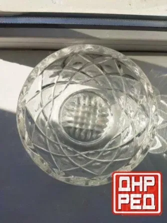 Большая хрустальная салатница Донецк