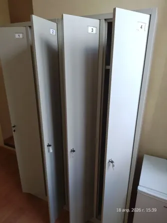 Шкаф металлический для одежды для раздевалок 600х500х1800 Донецк