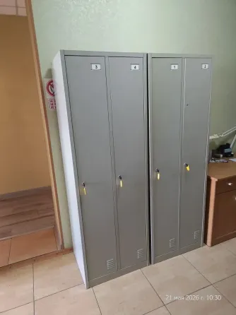 Шкаф металлический для одежды для раздевалок 600х500х1800 Донецк