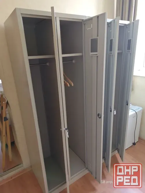 Шкаф металлический для одежды для раздевалок 600х500х1800 Донецк - изображение 3