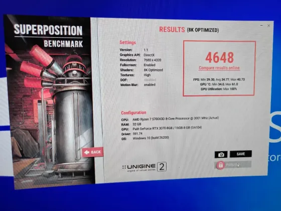 Видеокарта RTX 3070 Донецк