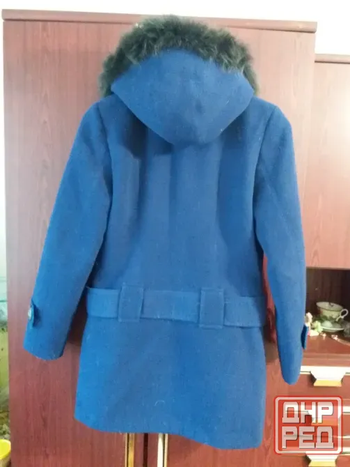 Продам пальто куртку тренч полупальто мех песец шерсть р. 40-42 Донецк - изображение 5